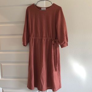 Knee length dress